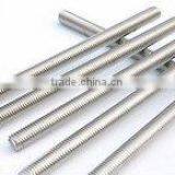 White Zinc Plated Threaded Rod