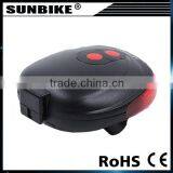 Modern Red Blue 5 Led 2 Laser Mountain Bike Lamp Cycling Safety Waterproof Rear Laser Bicycle Light thumbnail-4