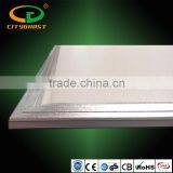 Green Hotel Lighting Lamp 595*595*8.5MM Ra>80 100-277V AC Silver Frame 40W 600x600 LED Panel CE thumbnail-3