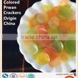 Chinese Manufacturer and Supplier of Tasty Colored Shrimp Crackers