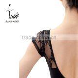 Sexy Lace 2016 Girl Ballet Leotard Wholesale Adult Color Red Artistic Gymnastics Leotards thumbnail-6