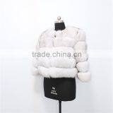 Factory New Fashion Women Fox Fur Coats thumbnail-2