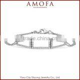 Wholesale 100% Sterling Silver Charm Bracelet thumbnail-1