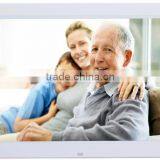 Wall Mount USB SD Card 1024*768 14inch Square Size AD Player With Remote Control