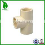 ASTM D2846 CPVC FITTINGS EQUAL TEE FOR COLD OR HOT WATER SUPPLY