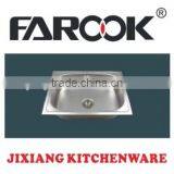 62*47cm Small Single Bowl Stainless Steel Kitchen Sink thumbnail-1