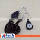 1/4" Rope Ratchet with Metal Pulley