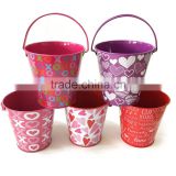 New Mini small Tin Metal pail -bucket pails wedding party favours