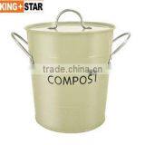 3 Litre Sage Compost Pail thumbnail-3