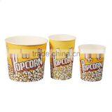 High Quality Disposable 32oz Decorative PE Coated Popcorn Paper Cup thumbnail-1