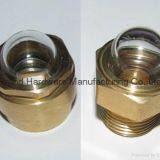 NPT 1/2 Inch Male Thread Coolant Sight Glasses Oil Level Gauge Indicator for Heavy Duty thumbnail-4