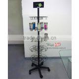 5 Tiers Spinning Floor Standing Metal Detachable Cup Holder Rack thumbnail-3