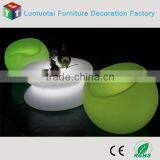 Plastic Living Room Furniture LED Round Sofa Set thumbnail-5