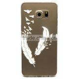 Cheap Soft Phone Case Multiple Pattern Phone Shell Protective Back Covers for Samsung S6 Edge thumbnail-5