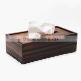 100% Solid Wood Original Napkin Packaging Box, Retro Art Paper Towels Storage Box thumbnail-3
