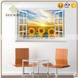 Home Decoration Decorative Sunflower 3d Wall Sticker thumbnail-3