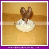 Cast Iron Resign Cock Crafts With a Cobblestone thumbnail-1