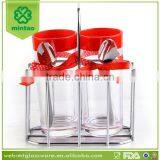 Fancy Customize Valentine Gift Glass Cup With Spon and Metal Holder thumbnail-1