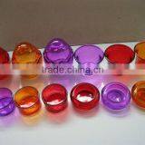 Colored Glass Candle Hodler/glass Candlestick thumbnail-1