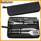 Bbq Tool Set Outdoor BBQ Apron and Utensil Set thumbnail-2