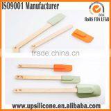 Silicone Spatula Head With Wooden/plastic/stainless Steel Handle thumbnail-3