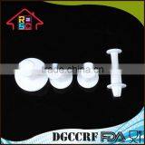 NBRSC Plunger Cookie Cutter Set Four-piece Floriated Cheese Press Mini Biscuit Cutter Mould thumbnail-3