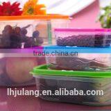 BPA-Free Useful Plastic Food Container Set With Lid/5pcs Plastic Food Container Set With Lid thumbnail-2