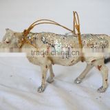 resin cow animal statue for home decor
