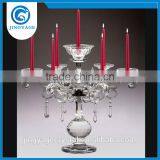 Jingyage Wedding Crystal Candelabra Wedding Centerpiece Decoration thumbnail-1