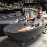 China Factory Home Decoration Wholesale Marble Marble Bathtub Black Stone thumbnail-4