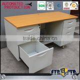 OA-6S L Shape Fashional Office Desk With Wooden Desktop and Steel Cabinet thumbnail-4