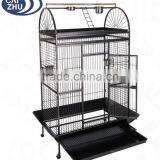X Large 178cm Play Top Roof Parrot Aviary Bird Cage Perch Ladder On Wheels thumbnail-1