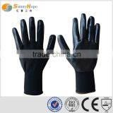 13gauge Black Nylon Nitrile Coated Palm Glove thumbnail-1