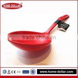 High Quality Kitchen Utensil and Accessories Red Melamine Spoon thumbnail-3