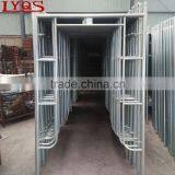 Walking Scaffolding Frame Ladder Frame Steel Scaffold With Walkboard Caster Wheel in Scaffolding thumbnail-6