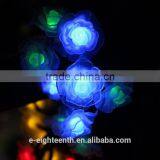 2016 New Popular Colorful Rose String Lights Solar Garden Lights 20led Outdoor Fairy Lamp thumbnail-2