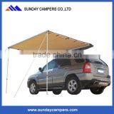 Durable Canvas Car Awning Fabric Waterproof Awning Track for Campers thumbnail-3