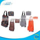 Simple and Light Weight Convenient Foldable Trolley Bag Good for Travel and Shopping thumbnail-1