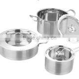 Stainless Steel Soup Pot Pan Sets thumbnail-4