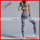 2015 New Style Wholesale Custom Fitness Pants Camouflage Compression Tights thumbnail-2