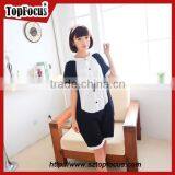 China Wholesale Summer Hot Ladies Clothes 100% Cotton Pyjamas thumbnail-4