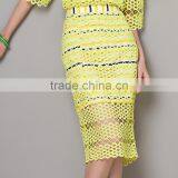 Self Portrait Elegant Ladies Designer Skirt Suits for Office Ladies 2 Piece Women Set thumbnail-5