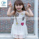 Tinta Roriz New Kids Dresses T16319 Summer Girls's Dress With Camisole 2pcs Casual Girls Dress Set Wholesale thumbnail-2