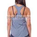 Fashion Sexy Women Wholesale Activewear Gym Stringer Vest thumbnail-3