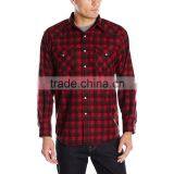 2016 New Fashion Latest Red Flannel Shirt Designs for Men thumbnail-3