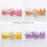 2017 New Design Spring Baby Socks Cotton Lace Stocking Flowers Bow Socks Floor Socks Anti-pilling Anti-skid thumbnail-4