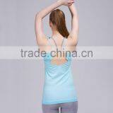 OEM Custom High Quality Women Seamless Fitness Tank Top thumbnail-2