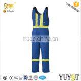 100%cotton Fire Protection Anti Static Taped Workwear Bib and Brace thumbnail-1