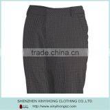 Polyester/cotton Thick Fabric Plaid Tech Style Golf Pants thumbnail-2