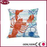 New Design Ocean Plain Linen Pillow Cover thumbnail-5
